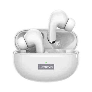 Lenovo LP5 Bluetooth 5.0 Intelligent Noise Reduction Wireless Bluetooth Earphone, STK Version(White)