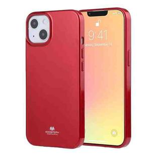 For iPhone 13 mini GOOSPERY JELLY Full Coverage Soft Case (Red)