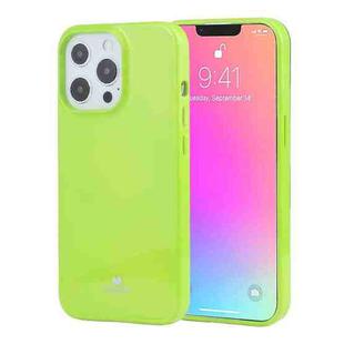 For iPhone 13 Pro GOOSPERY JELLY Full Coverage Soft Case (Green)