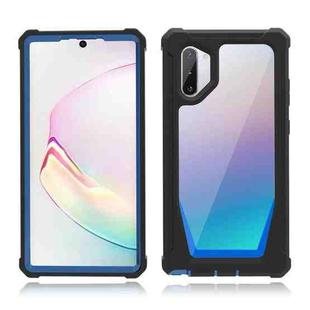 For Samsung Galaxy Note10 Stellar Space PC + TPU 360 Degree All-inclusive Shockproof Case(Black Blue)