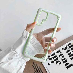 For Huawei P30 Candy-Colored TPU Transparent Shockproof Case(Green)