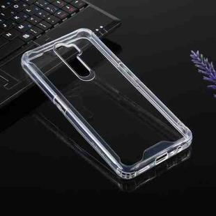 For OPPO A9 2020 / A5 2020 Four-corner Shockproof Transparent TPU + PC Protective Case