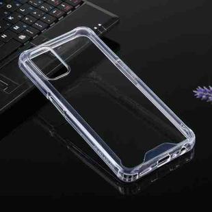 For OPPO A52 / A72 / A92 Four-corner Shockproof Transparent TPU + PC Protective Case