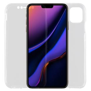 For iPhone 11 Pro Max Ultra-thin Double-sided Full Coverage Transparent TPU Case