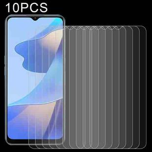 For OPPO A16 / A16S 10 PCS 0.26mm 9H 2.5D Tempered Glass Film