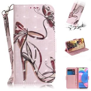 For Nokia 7.2 / 6.2 3D Colored Drawing Horizontal Flip PU Leather Case with Holder & Card Slots & Wallet(High-Heeled)