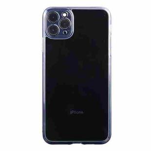 For iPhone 11 Pro Max Transparent Stepless Fine Hole Glass Protective Case 