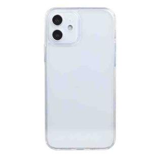 For iPhone 12 mini Transparent Stepless Fine Hole Glass Protective Case