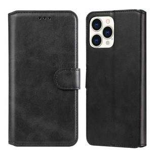 For iPhone 13 Pro Max Classic Calf Texture PU + TPU Horizontal Flip Leather Case with Holder & Card Slots & Wallet (Black)