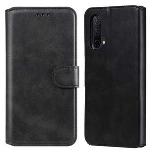 Classic Calf Texture PU + TPU Horizontal Flip Leather Case with Holder & Card Slots & Wallet For OnePlus Nord CE 5G(Black)