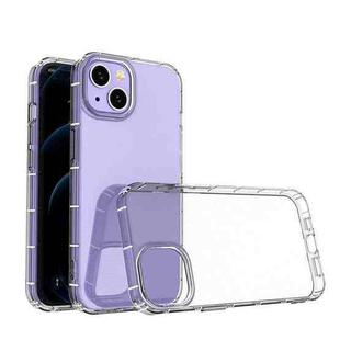 For iPhone 13 Airbag Four-Corner Full Coverage Shockproof TPU Case(Transparent)
