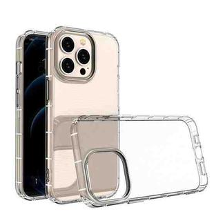 For iPhone 13 Pro Airbag Four-Corner Full Coverage Shockproof TPU Case (Transparent)