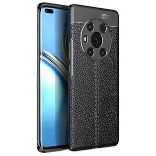 For Honor Magic3 Litchi Texture TPU Shockproof Case(Black)