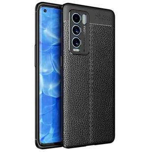 For OPPO Realme GT Explorer Master Litchi Texture TPU Shockproof Case(Black)