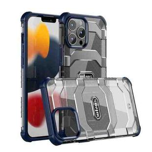 For iPhone 13 Pro Max wlons Explorer Series PC+TPU Protective Case (Navy Blue)