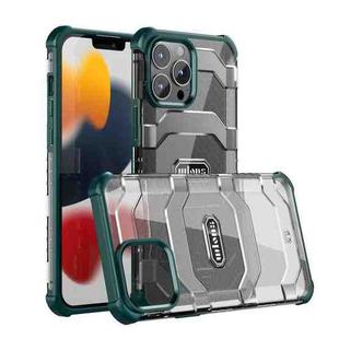 For iPhone 13 Pro Max wlons Explorer Series PC+TPU Protective Case (Dark Green)