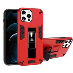 For iPhone 13 Pro Max 2 in 1 PC + TPU Shockproof Protective Case with Invisible Holder (Red)