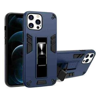 For iPhone 13 Pro Max 2 in 1 PC + TPU Shockproof Protective Case with Invisible Holder (Royal Blue)