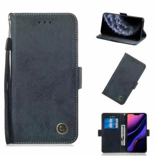 For iPhone 11 Pro Retro Horizontal Flip Leather Case with Card Slot & Holder(Black)