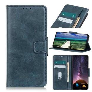 For ZTE Blade A71 Mirren Crazy Horse Texture Horizontal Flip Leather Case with Holder & Card Slots & Wallet(Blue)