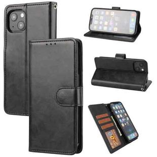 Crazy Horse Texture Horizontal Flip PU Leather Case with Holder & Card Slots & Wallet & Photo Frame For iPhone 13 mini(Black)