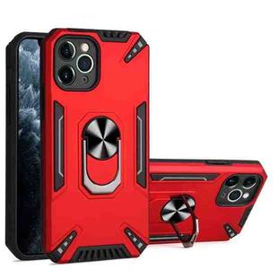 PC + TPU Protective Case with 360 Degrees Rotatable Ring Holder For iPhone 11 Pro Max(Red)