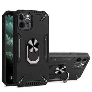 PC + TPU Protective Case with 360 Degrees Rotatable Ring Holder For iPhone 11 Pro(Black)
