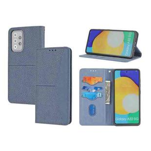 For Samsung Galaxy S20 FE Woven Texture Stitching Magnetic Horizontal Flip PU Leather Case with Holder & Card Slots & Wallet & Lanyard(Grey)