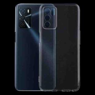 For OPPO A16 0.75mm Ultra-thin Transparent TPU Soft Protective Case
