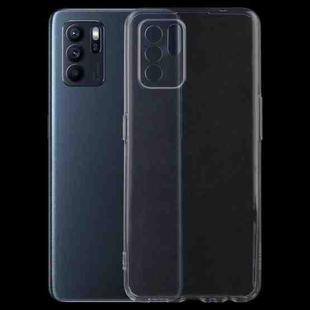 For OPPO Reno6 Z 0.75mm Ultra-thin Transparent TPU Soft Protective Case