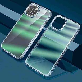 For iPhone 13 mini wlons Dazzle Colour TPU + PC Transparent Protective Case (Green Light)