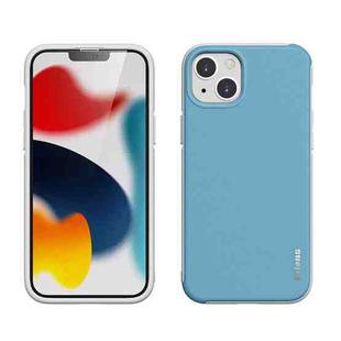 For iPhone 13 mini wlons PC + TPU Shockproof Protective Case (Blue)