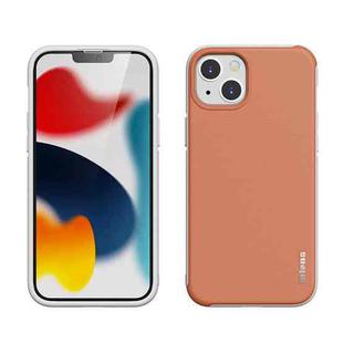 For iPhone 13 wlons PC + TPU Shockproof Protective Case(Orange)