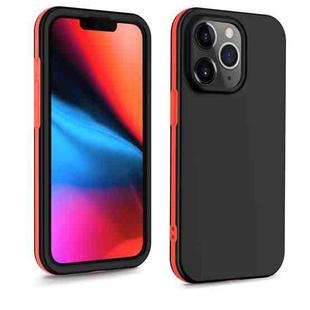 For iPhone 13 Pro Dual-color 360 Degrees Full Coverage Protective PC + TPU Shockproof Case (Black)