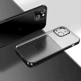 For iPhone 13 mini SULADA Electroplating Shockproof Ultra-thin TPU Protective Case (Black)