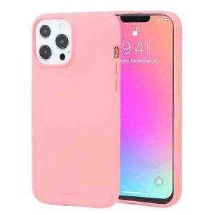 For iPhone 13 Pro GOOSPERY SOFT FEELING Liquid TPU Shockproof Soft Case (Pink)