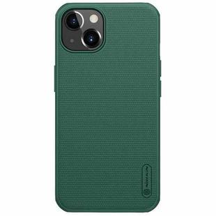 For iPhone 13 NILLKIN Super Frosted Shield Pro PC + TPU Protective Case(Dark Green)