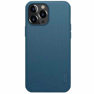For iPhone 13 Pro NILLKIN Super Frosted Shield Pro PC + TPU Protective Case (Blue)