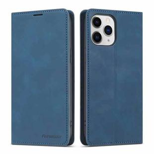 For iPhone 13 Pro Forwenw Dream Series Magnetic Oil Edge Horizontal Flip Leather Case with Holder & Card Slot & Photo Frame & Wallet (Blue)