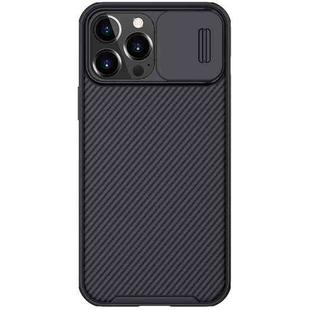 For iPhone 13 Pro NILLKIN Black Mirror Pro Series Camshield Full Coverage Dust-proof Scratch Resistant Phone Case (Black)