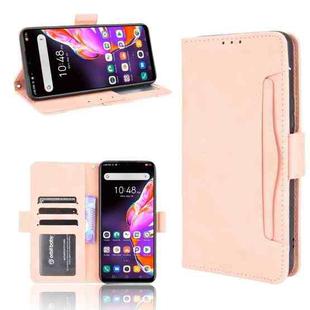 For Infinix Hot 10s/10s NFC/10T Skin Feel Calf Pattern Horizontal Flip Leather Case with Holder & Card Slots & Photo Frame(Pink)