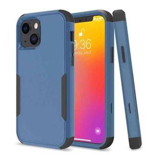 For iPhone 13 mini Commuter Shockproof TPU + PC Protective Case (Royal Blue + Black)