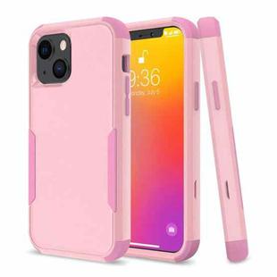 For iPhone 13 Commuter Shockproof TPU + PC Protective Case(Pink)