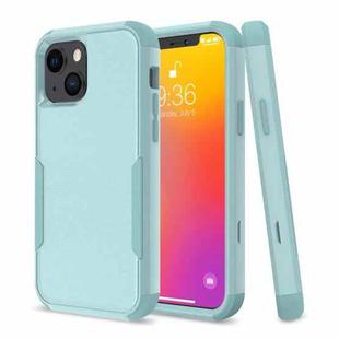 For iPhone 13 Commuter Shockproof TPU + PC Protective Case(Grey Green)