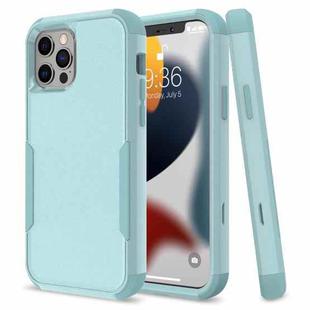 For iPhone 13 Pro Max Commuter Shockproof TPU + PC Protective Case (Grey Green)