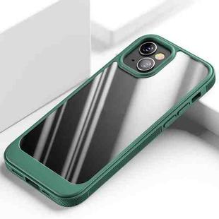For iPhone 13 Shockproof TPU + PC Protective Case (Dark Green)