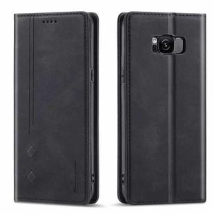 For Samsung Galaxy S8+ Forwenw F2 Series Magnetic Horizontal Flip Leather Case with Holder & Card Slots & Wallet(Black)