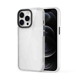 For iPhone 13 Pro Ming Shield Hybrid Frosted Transparent PC + TPU Scratchproof Shockproof Case (Transparent)