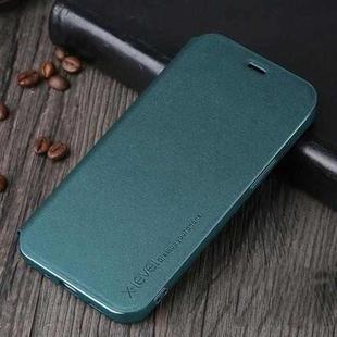 X-level Fib Color Series Ultra Thin PU + TPU Horizontal Flip Leather Case with Holder For iPhone 13 Pro Max(Green)