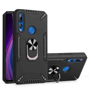 For Huawei Y9 Prime 2019 PC + TPU Protective Case with 360 Degrees Rotatable Ring Holder(Black)